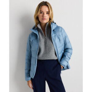 Lightweight Down Packable Puffer Hooded Jacket